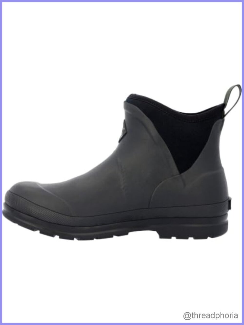 MUCK Originals Ankle Boot Rubber Outsole Neoprene Bootie Memory Foam